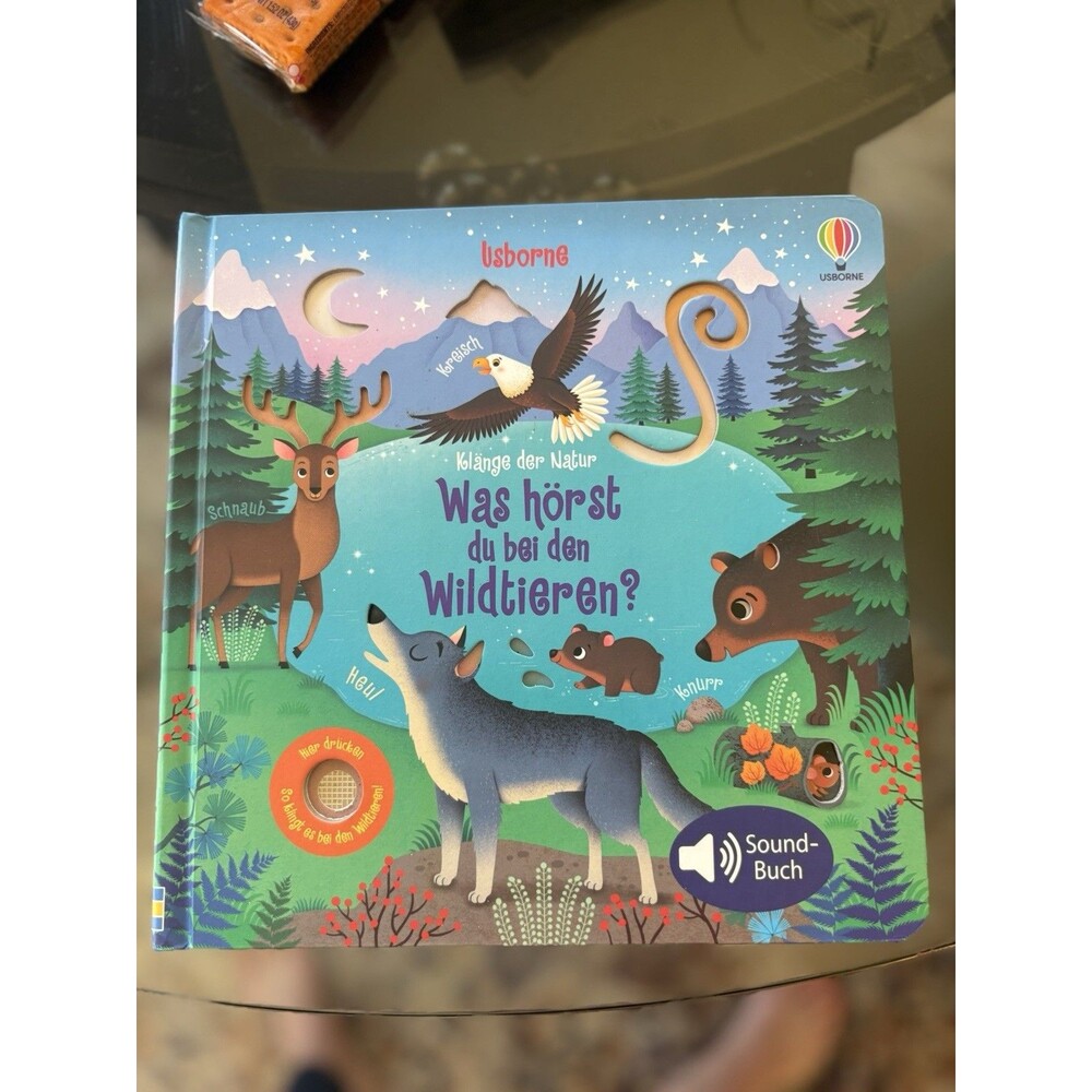 Kange der Natur Was horst du bei den Wildtieren Sound-Buch